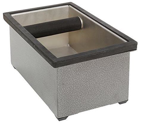 rattleware stainless steel knock box|coffee grind knock box steel.